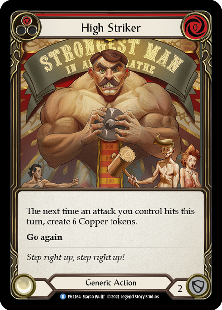 High Striker (Red) | Rare - First Edition