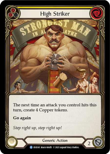 High Striker (Yellow) | Rare - First Edition