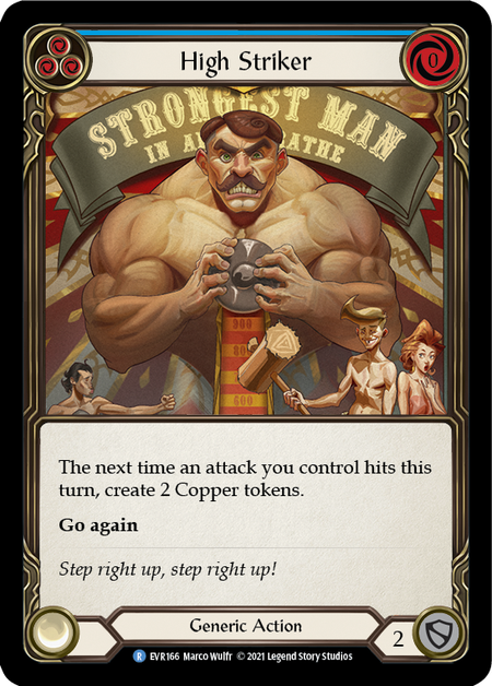 High Striker (Blue) | Rare - First Edition