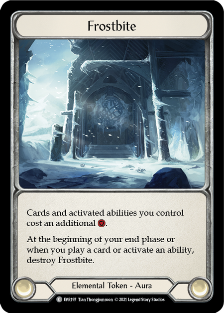Frostbite | Common [Rainbow Foil] - First Edition