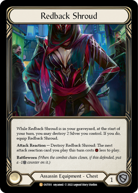 Redback Shroud | Legendary [Rainbow Foil]