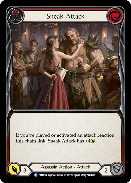 Sneak Attack (Red) | Rare