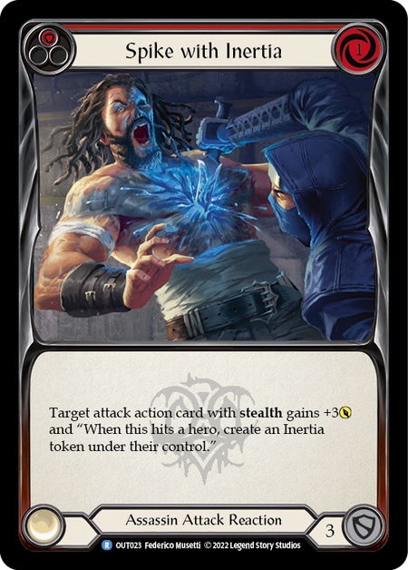 Spike with Inertia (Red) | Rare [Rainbow Foil]