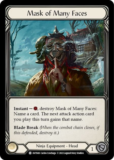 Mask of Many Faces | Common