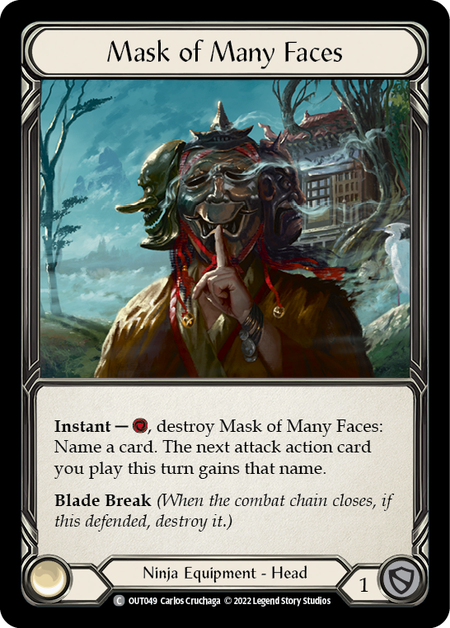 Mask of Many Faces | Common [Rainbow Foil]
