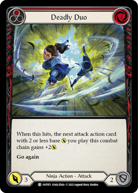 Deadly Duo (Red) | Common [Rainbow Foil]