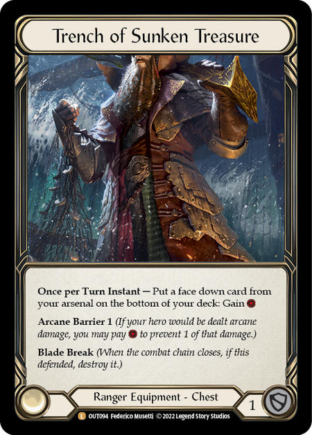Trench of Sunken Treasure | Legendary [Cold Foil]