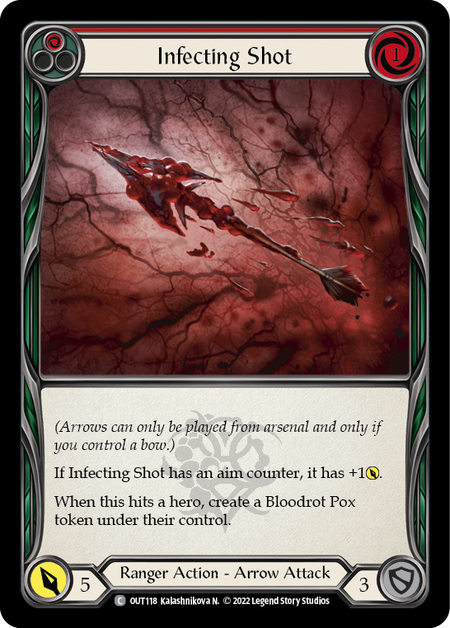 Infecting Shot (Red) | Common [Rainbow Foil]