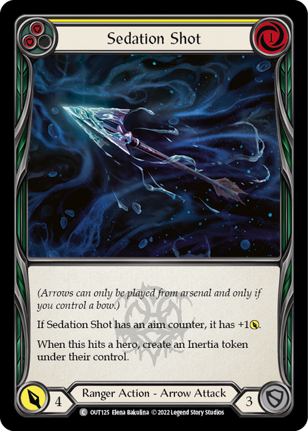 Sedation Shot (Yellow) | Common