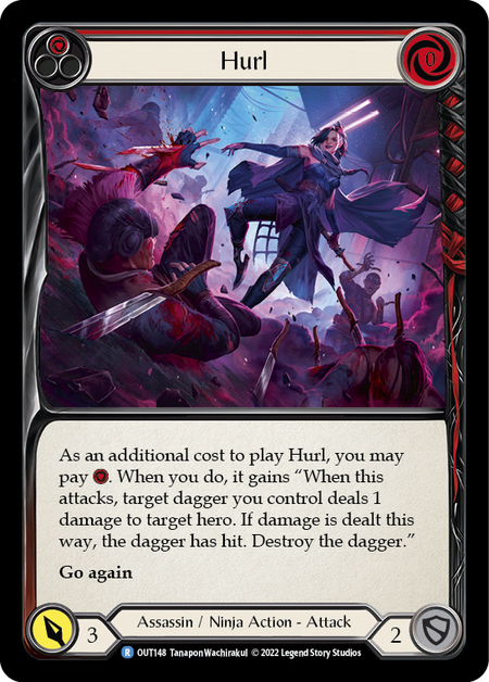 Hurl (Red) | Rare [Rainbow Foil]