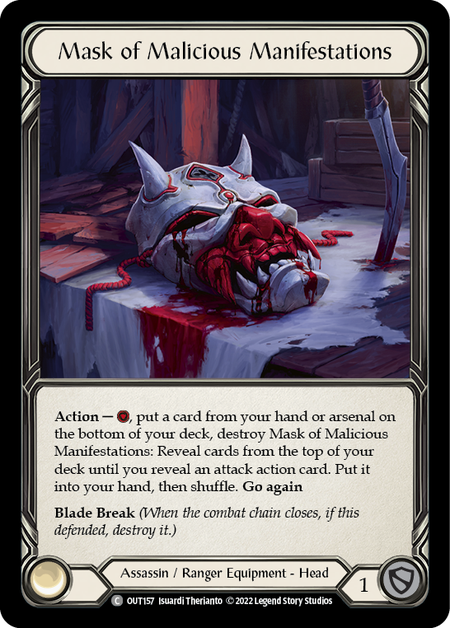 Mask of Malicious Manifestations | Common