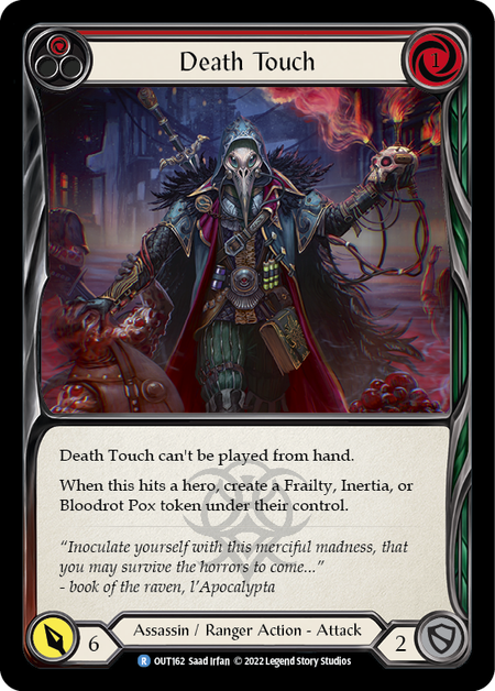Death Touch (Red) | Rare [Rainbow Foil]