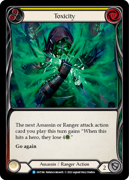 Toxicity (Yellow) | Rare [Rainbow Foil]