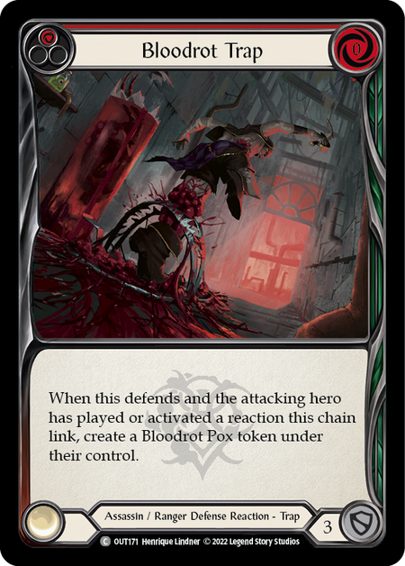 Bloodrot Trap (Red) | Common [Rainbow Foil]