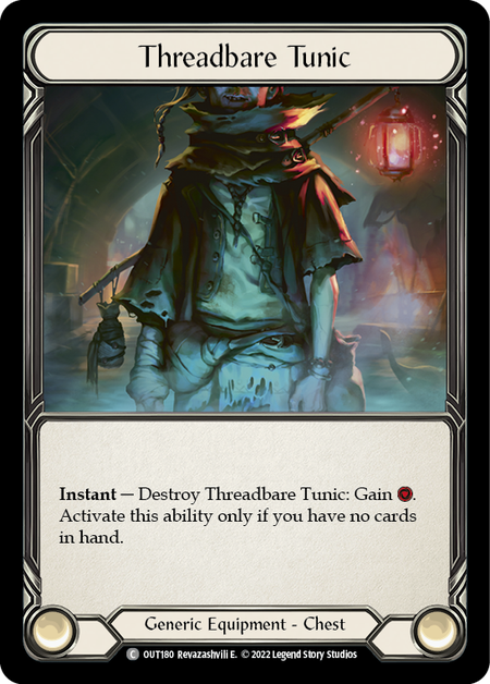 Threadbare Tunic | Common [Cold Foil]
