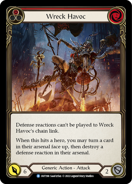 Wreck Havoc (Red) | Rare [Rainbow Foil]
