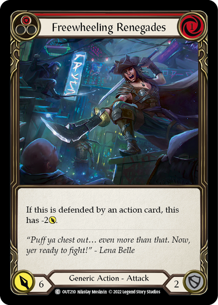 Freewheeling Renegades (Red) | Common