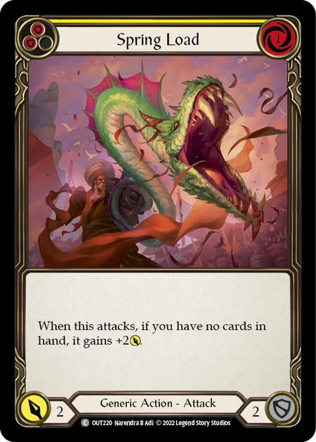 Spring Load (Yellow) | Common [Rainbow Foil]