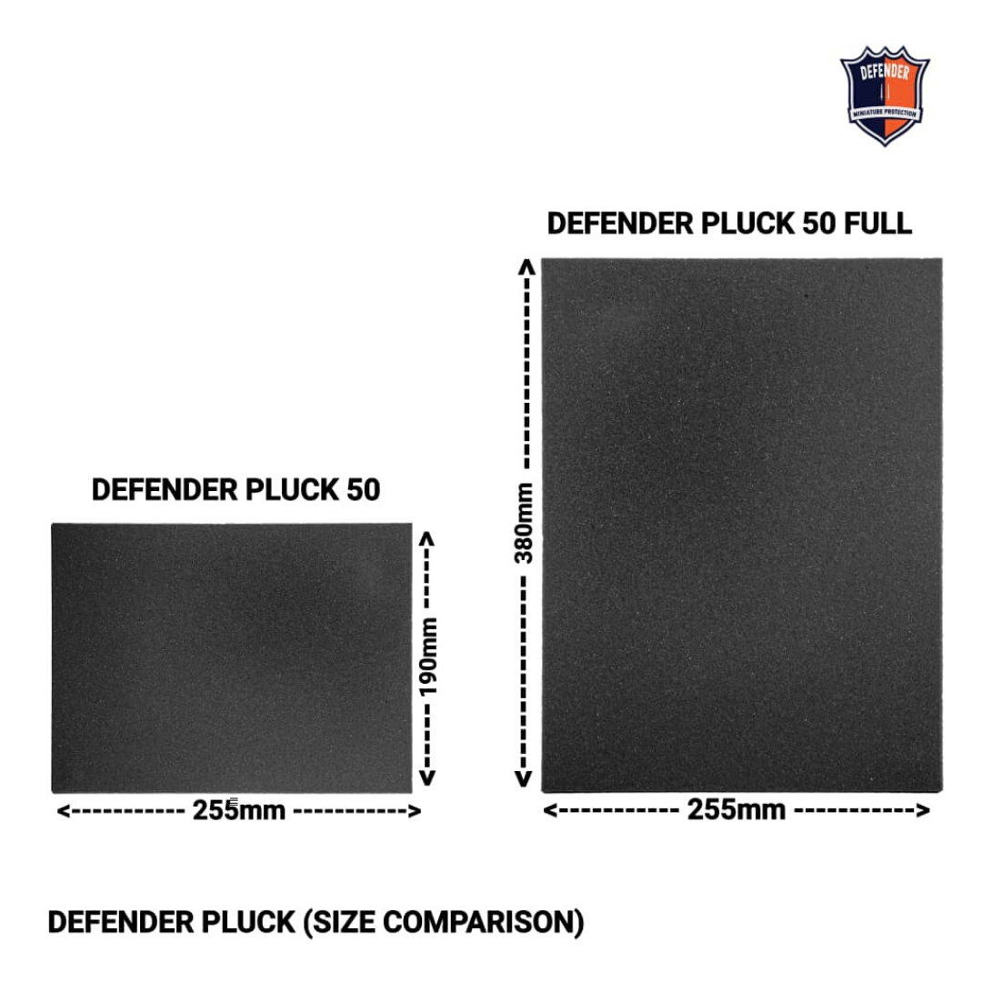 Defender Pluck 50 Full Foam Trays