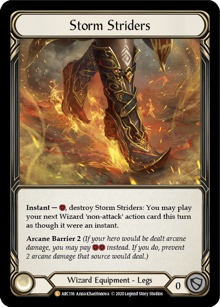 Storm Striders | Legendary [Rainbow Foil] - Unlimited