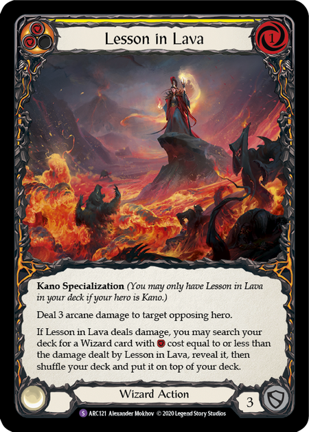 Lesson in Lava | Super Rare - Unlimited