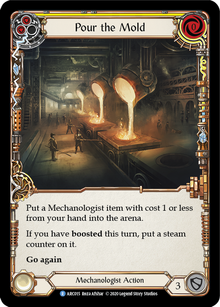 Pour the Mold (Yellow) | Rare [Rainbow Foil] - Unlimited