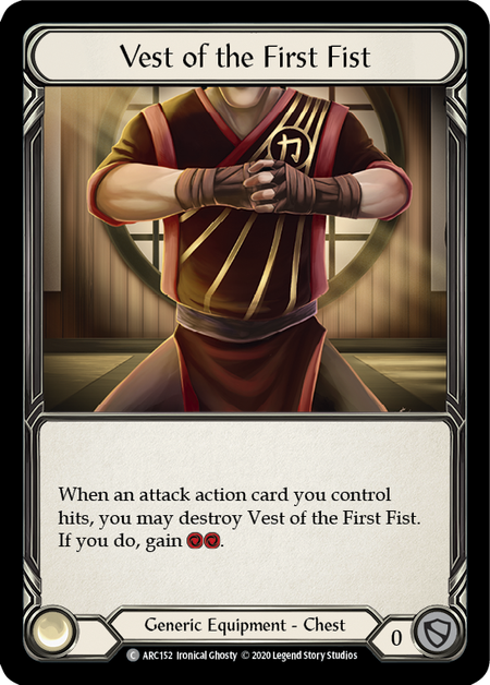 Vest of the First Fist | Common [Rainbow Foil] - Unlimited