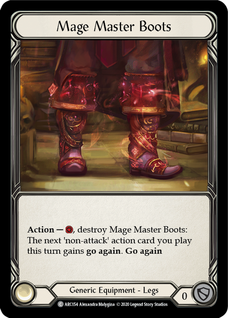Mage Master Boots | Common [Rainbow Foil] - Unlimited