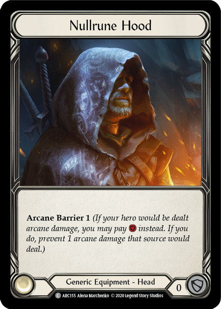 Nullrune Hood | Common [Rainbow Foil] - Unlimited