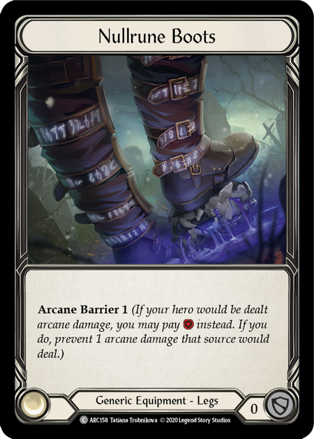 Nullrune Boots | Common [Rainbow Foil] - Unlimited