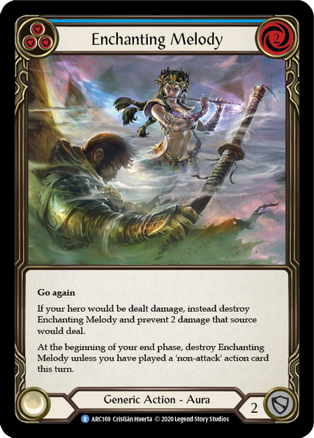 Enchanting Melody (Blue) | Rare [Rainbow Foil] - Unlimited