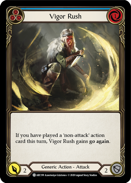 Vigor Rush (Blue) | Common - Unlimited