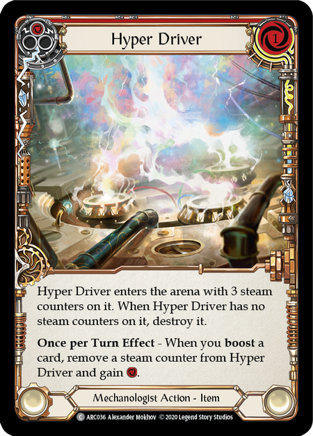 Hyper Driver (Red) | Common - Unlimited