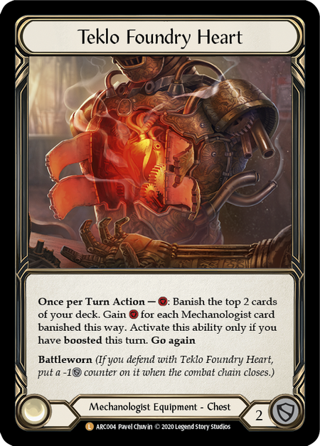 Teklo Foundry Heart | Legendary [Rainbow Foil] - Unlimited