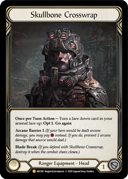 Skullbone Crosswrap | Legendary [Rainbow Foil] - Unlimited
