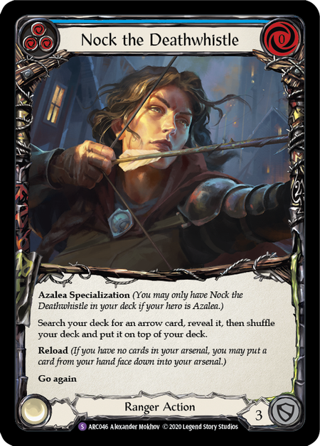 Nock the Deathwhistle | Super Rare [Rainbow Foil] - Unlimited
