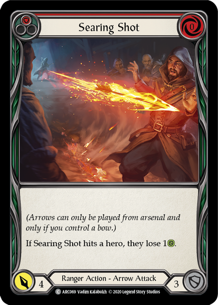 Searing Shot (Red) | Common - Unlimited