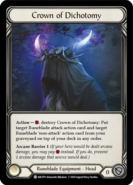 Crown of Dichotomy | Common [Rainbow Foil] - Unlimited