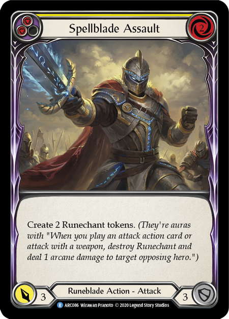 Spellblade Assault (Yellow) | Rare - Unlimited