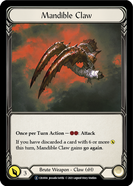 Mandible Claw Left | Rare - Unlimited