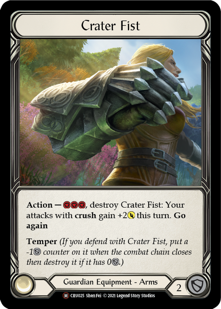 Crater Fist | Majestic [Rainbow Foil] - Unlimited
