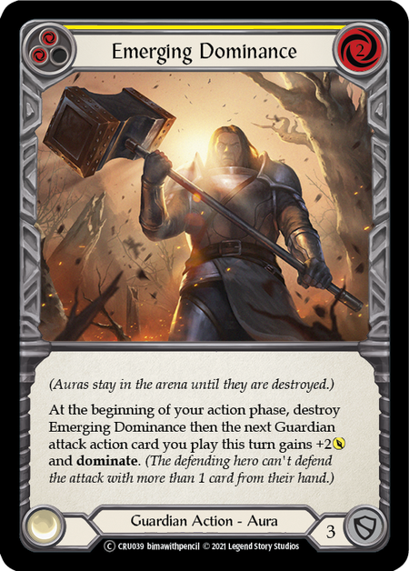 Emerging Dominance (Yellow) | Common - Unlimited