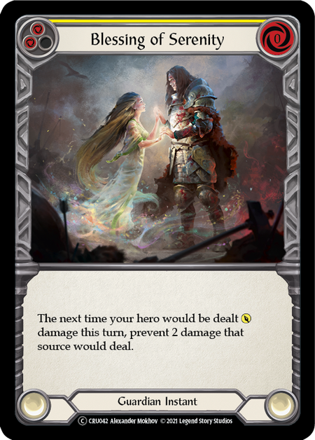 Blessing of Serenity (Yellow) | Common - Unlimited