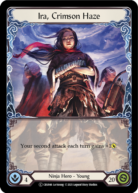 Ira, Crimson Haze | Common [Rainbow Foil] - Unlimited