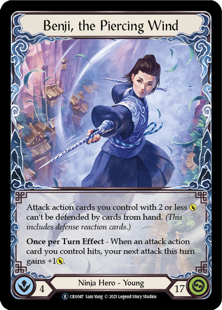 Benji, the Piercing Wind | Rare [Rainbow Foil] - Unlimited