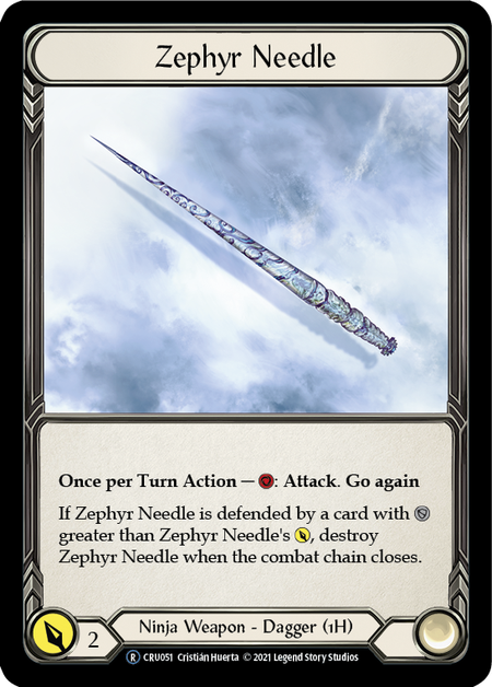 Zephyr Needle | Rare - Unlimited
