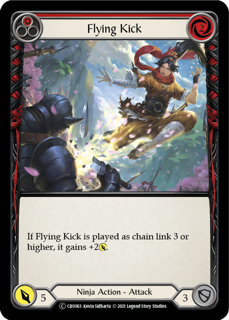 Flying Kick (Red) | Common - Unlimited