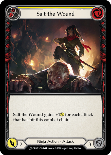 Salt the Wound | Common [Rainbow Foil] - Unlimited