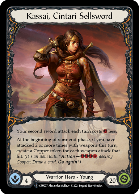 Kassai, Cintari Sellsword | Rare [Rainbow Foil] - Unlimited