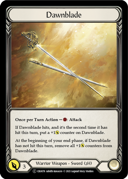 Dawnblade | Common [Rainbow Foil] - Unlimited